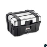 GIVI TRK46PACK2 Trekker 46 Silver/Black 46L Side Case