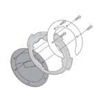GIVI BF17 Specific Flange for Tanklock