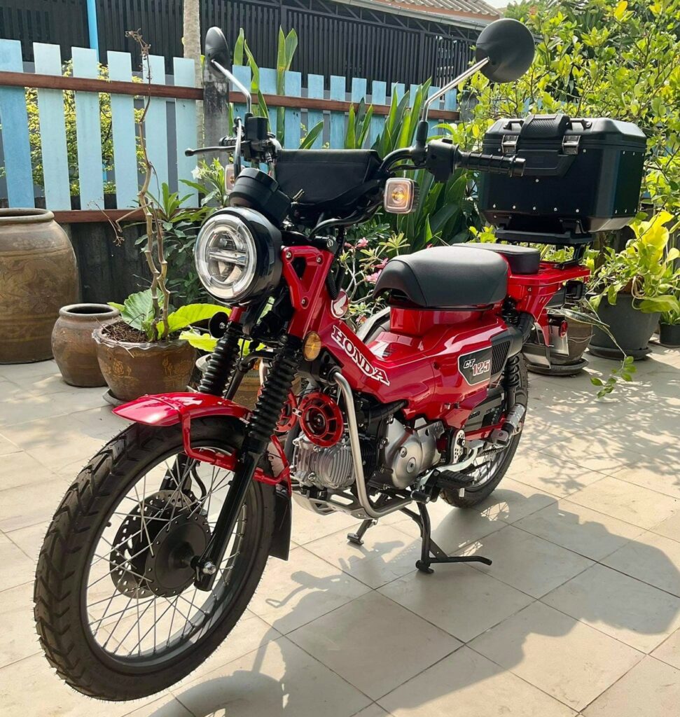 แต่ง HONDA CT125 ด้วยอุปกรณ์แต่งรถมอเตอร์ไซค์จาก GIVI
