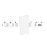 GIVI D3101KIT - Screen Fitting Kit - Suzuki V-Strom 650