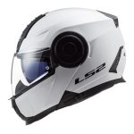 LS2 Helmets - Scope II FF902 - Solid White - หมวกกันน็อคยกคาง