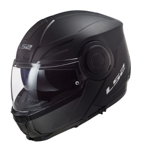 LS2 FF902 Solid Matt Black หมวกกันน็อคยกคาง