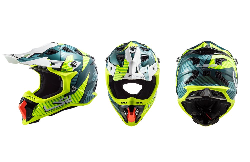 LS2 Helmets - MX700 Enduro Helmets - หมวกกันน็อควิบาก