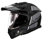 หมวกันน็อค LS2 Helmets MX702 Hill Matt Black White