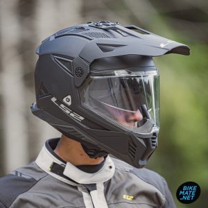 LS2 Helmets - MX702 Pioneer II Matt Black