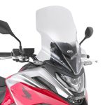 GIVI D1192ST Windscreen for Honda NC750X – Custom-designed windscreen for Honda NC750X motorcycles (2021-2023). Clear, high-shaped design for improved wind protection.