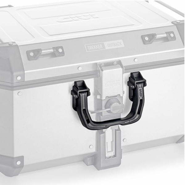 GIVI E185 Universal Handle for Top Case – Multipurpose handle for motorcycle top cases.