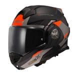 LS2 FF901 Advant X Oblivion Matt Black Titanium Modular Helmet - หมวกกันน็อคยกคาง