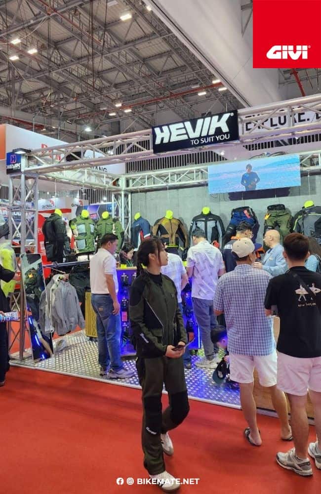 GIVI and Hevik at Vietnam Motor Show