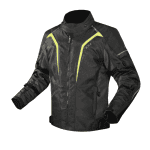 LS2 Sepang Man Jacket Black Grey HI VIS Yellow เสื้อการ์ดขี่มอเตอร์ไซค์