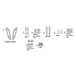GIVI D1211KIT - Screen fitting kit for Honda Forza 750
