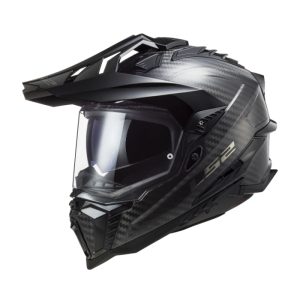 LS2 Helmets MX701 Carbon - Solid Carbon หมวกกันน็อคแอดเวนเจอร์