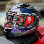 LS2 Helmets FF806 Fusion CE-09 Navy Blue Grey